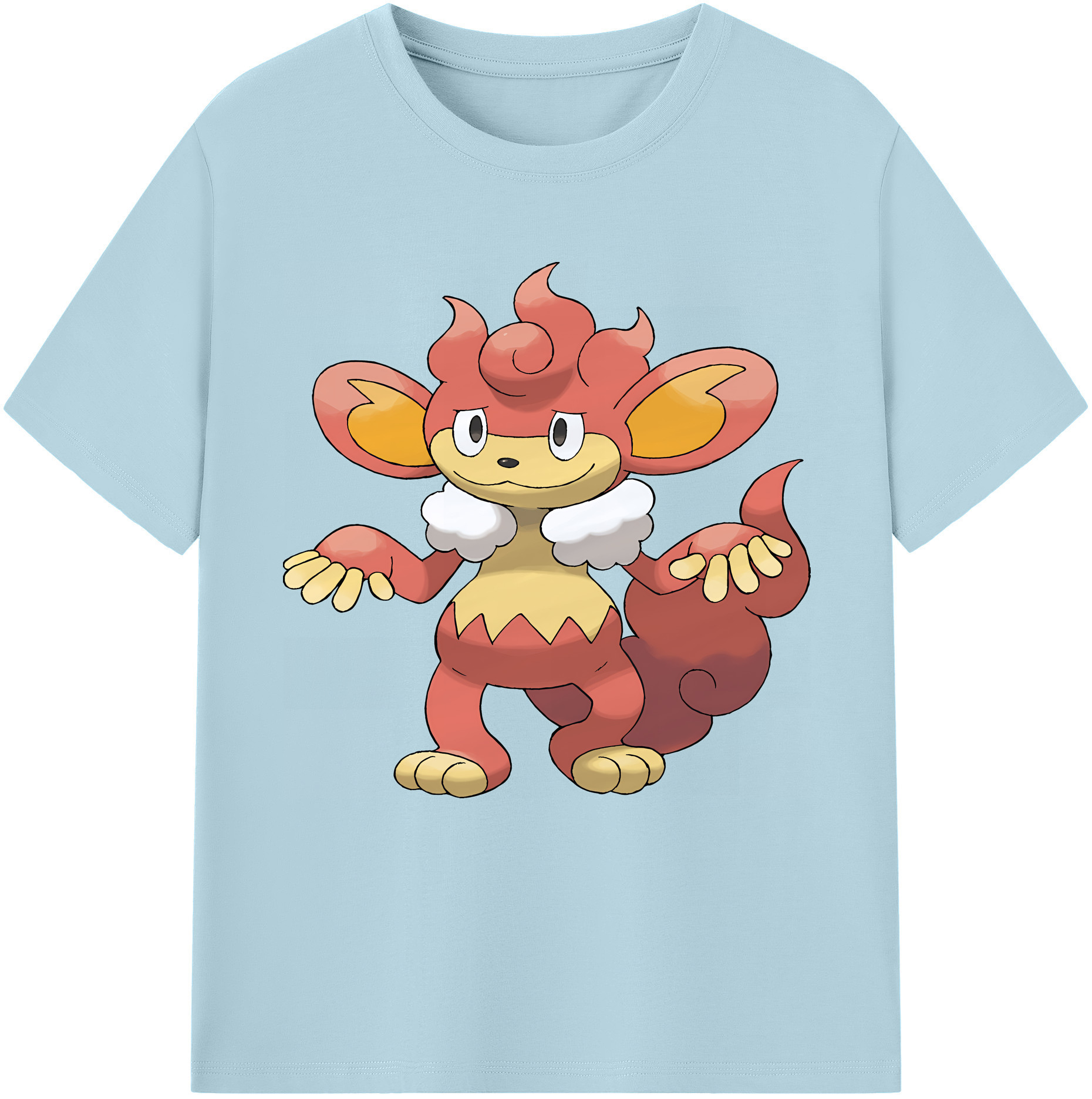 （画像用） ポケットモンスター Pokémon 綿100％半袖Tシャツ（フロントプリント）